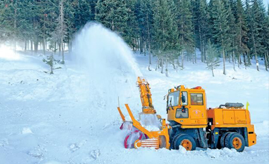 喀納斯景區有支除雪保交通搶險隊